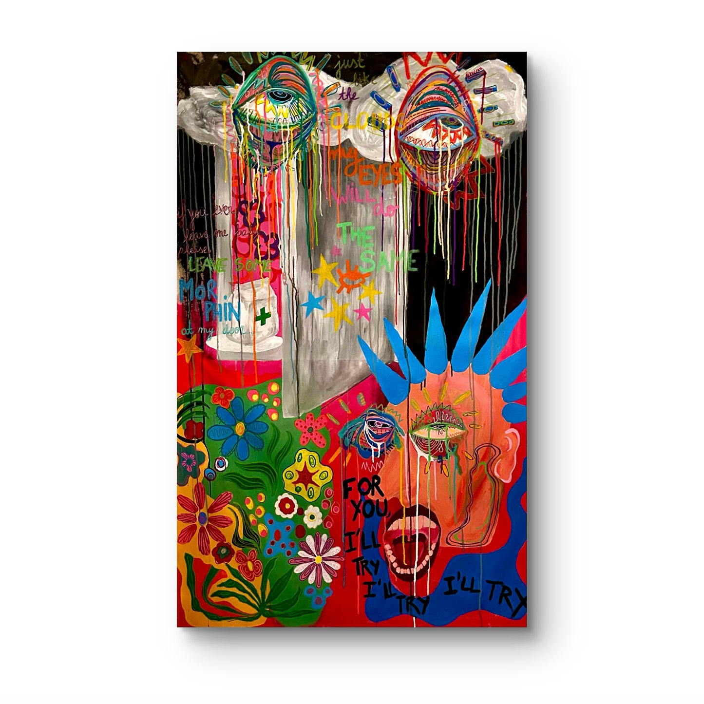 It will rain - 100x160cm