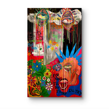 It will rain - 100x160cm