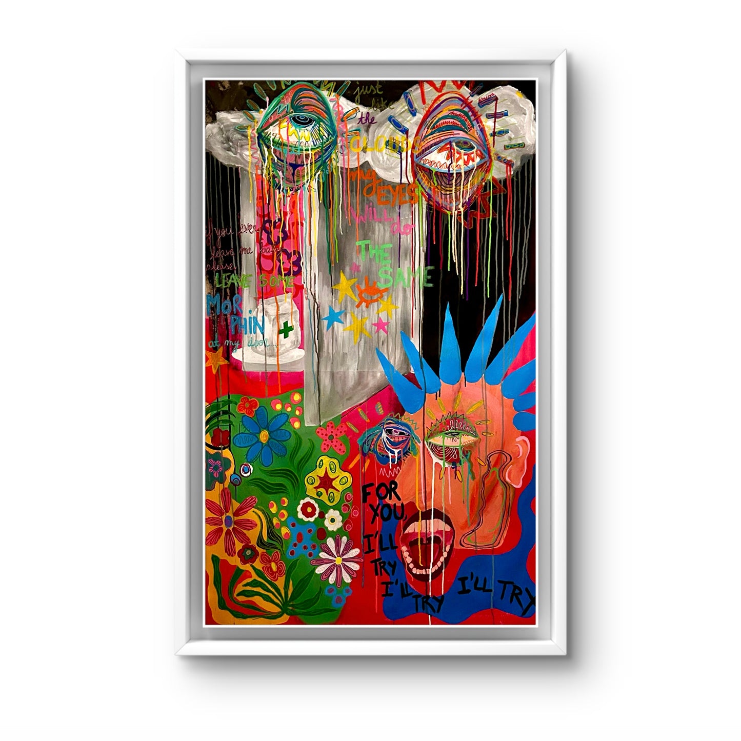 It will rain - 100x160cm