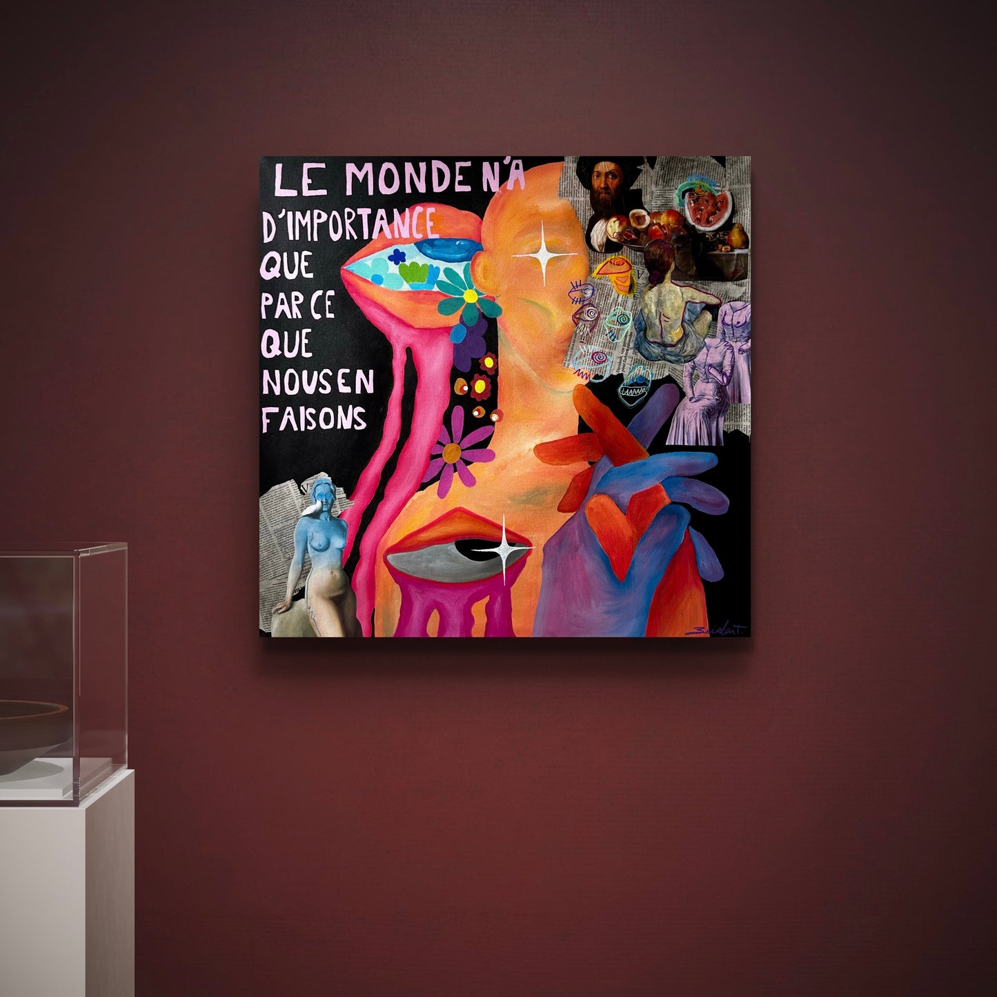 Souvenirs - 80x80cm