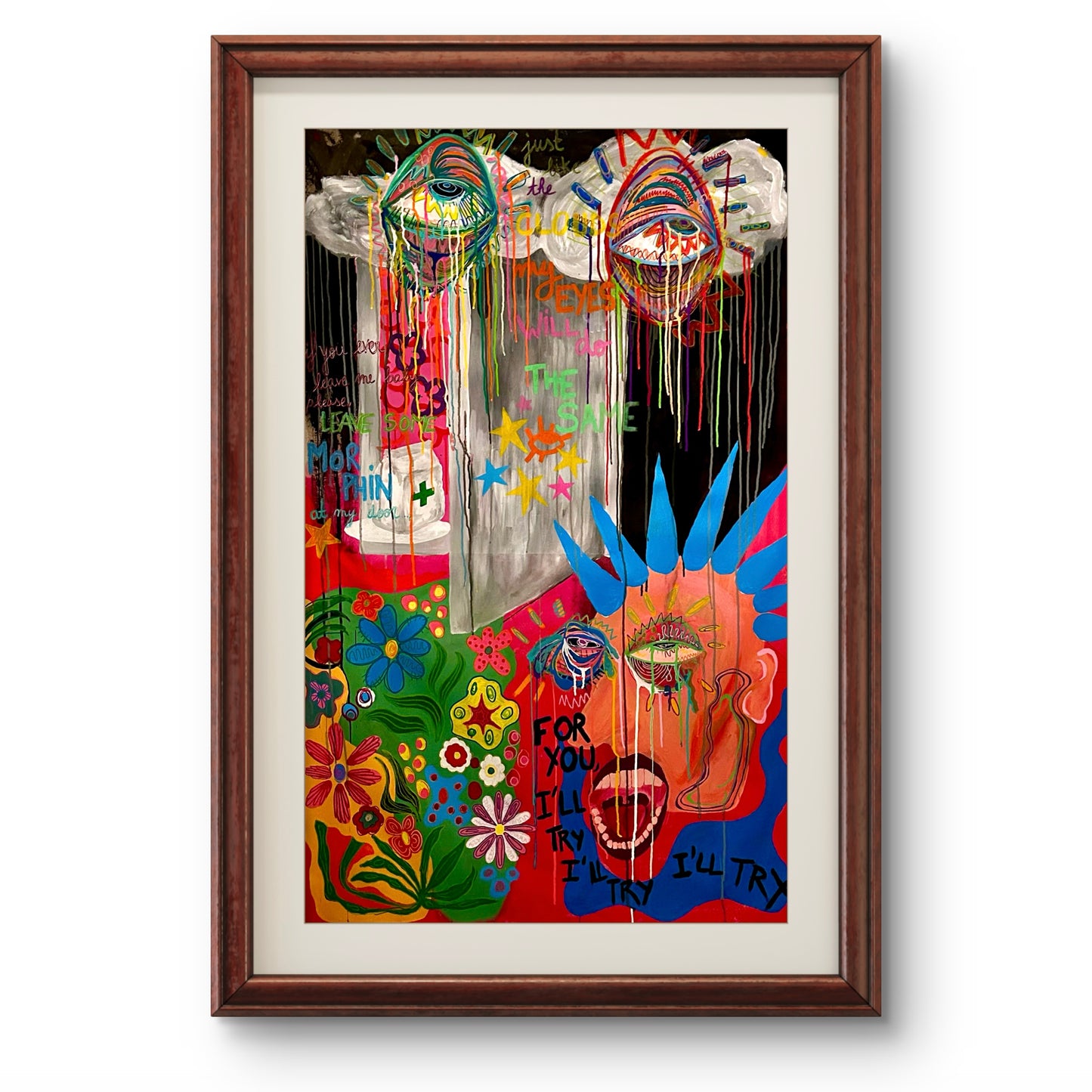 It will rain - 100x160cm
