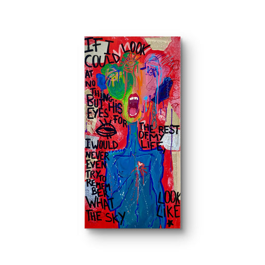 I’d Rather Go Blind - 50cmx1m