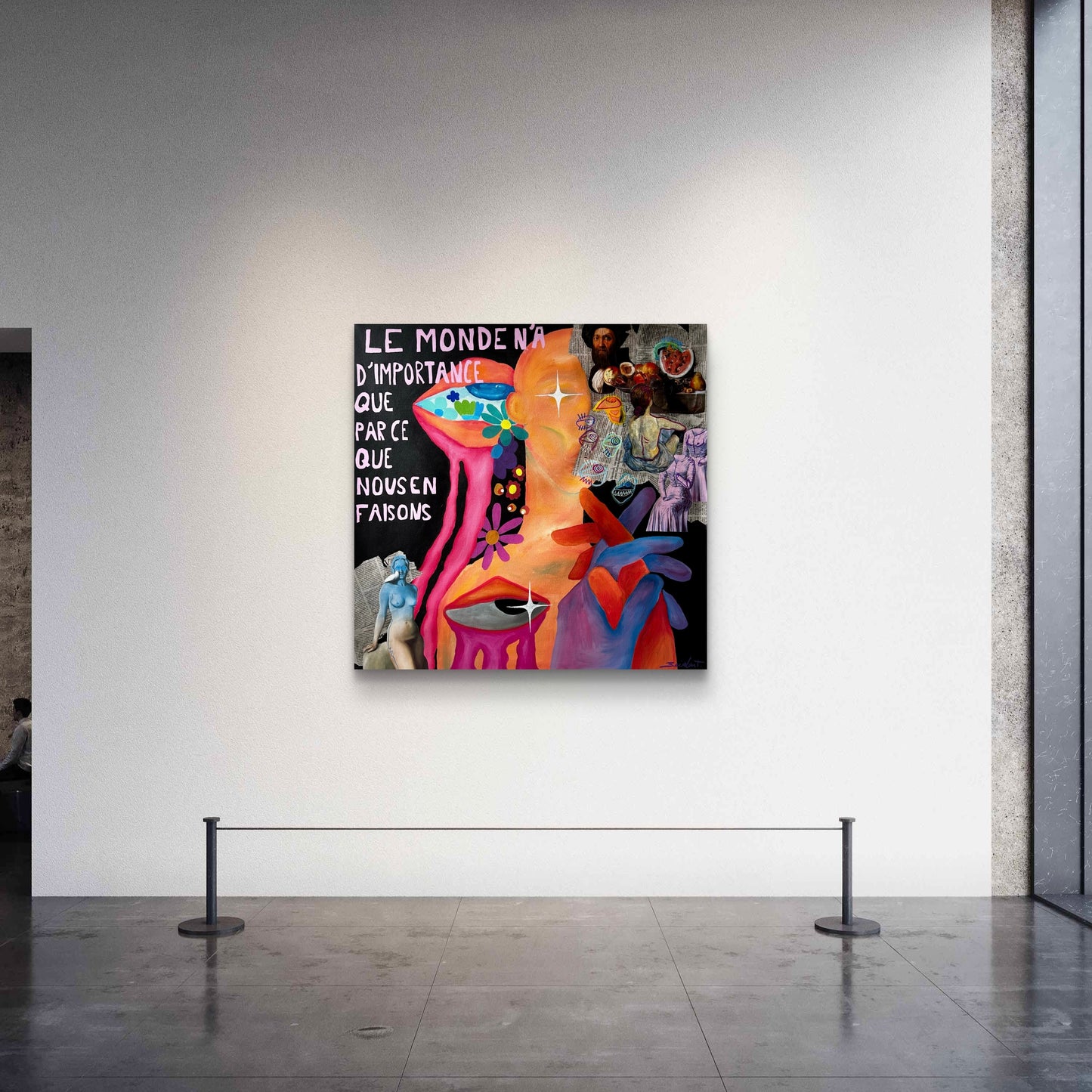 Souvenirs - 80x80cm