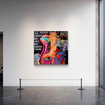 Souvenirs - 80x80cm