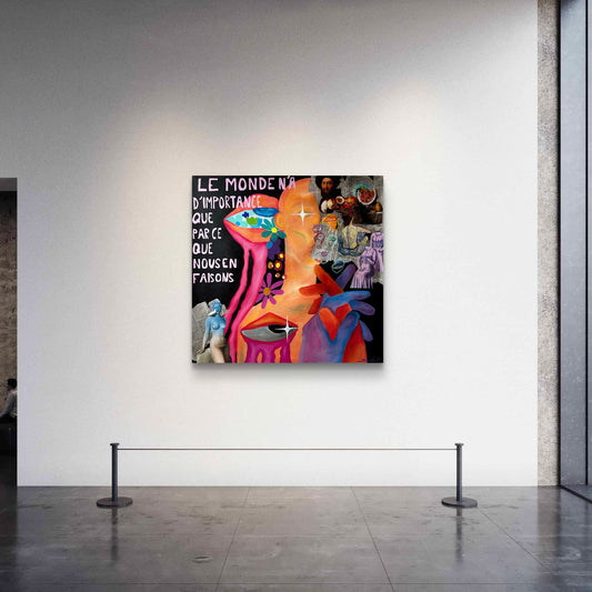 Souvenirs - 80x80cm