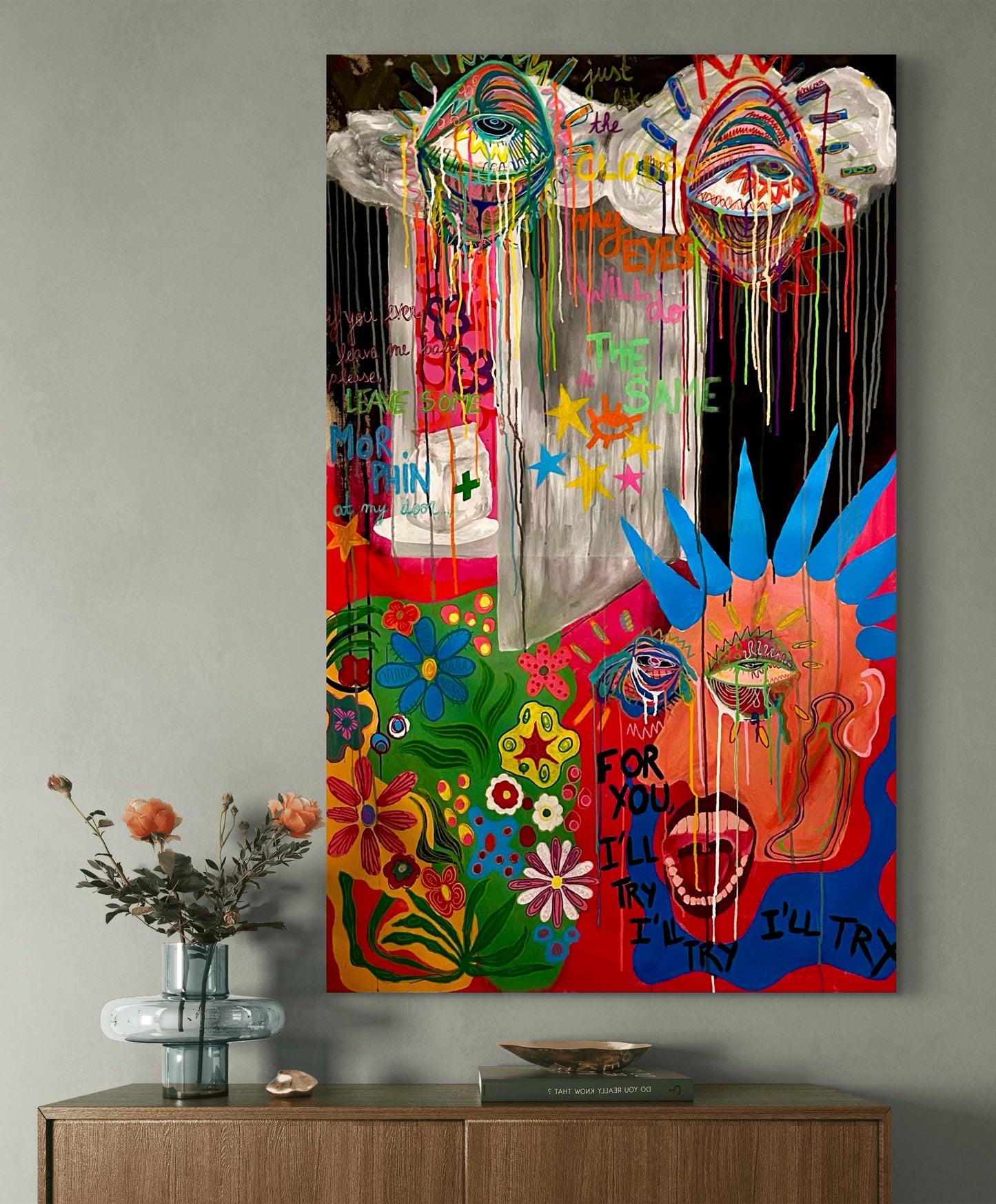 It will rain - 100x160cm