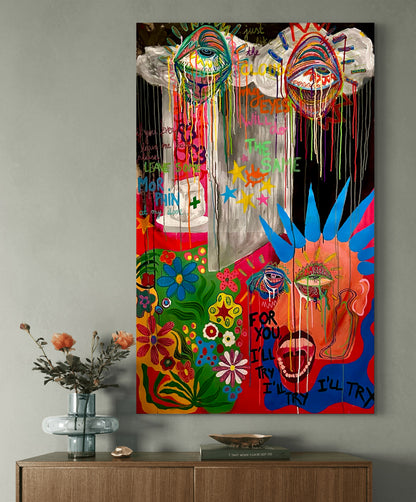 It will rain - 100x160cm