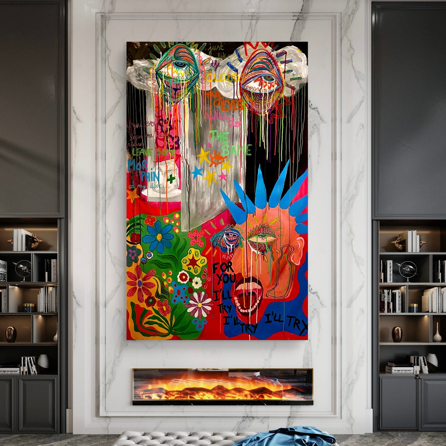 It will rain - 100x160cm