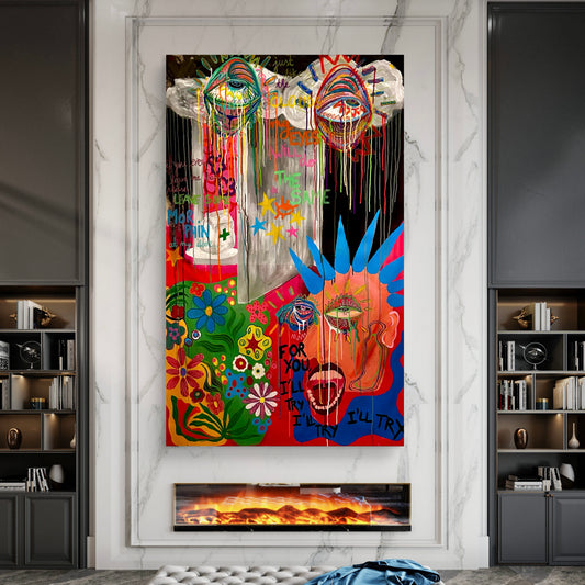 It will rain - 100x160cm