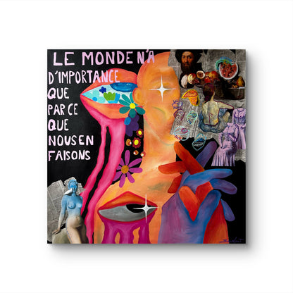 Souvenirs - 80x80cm