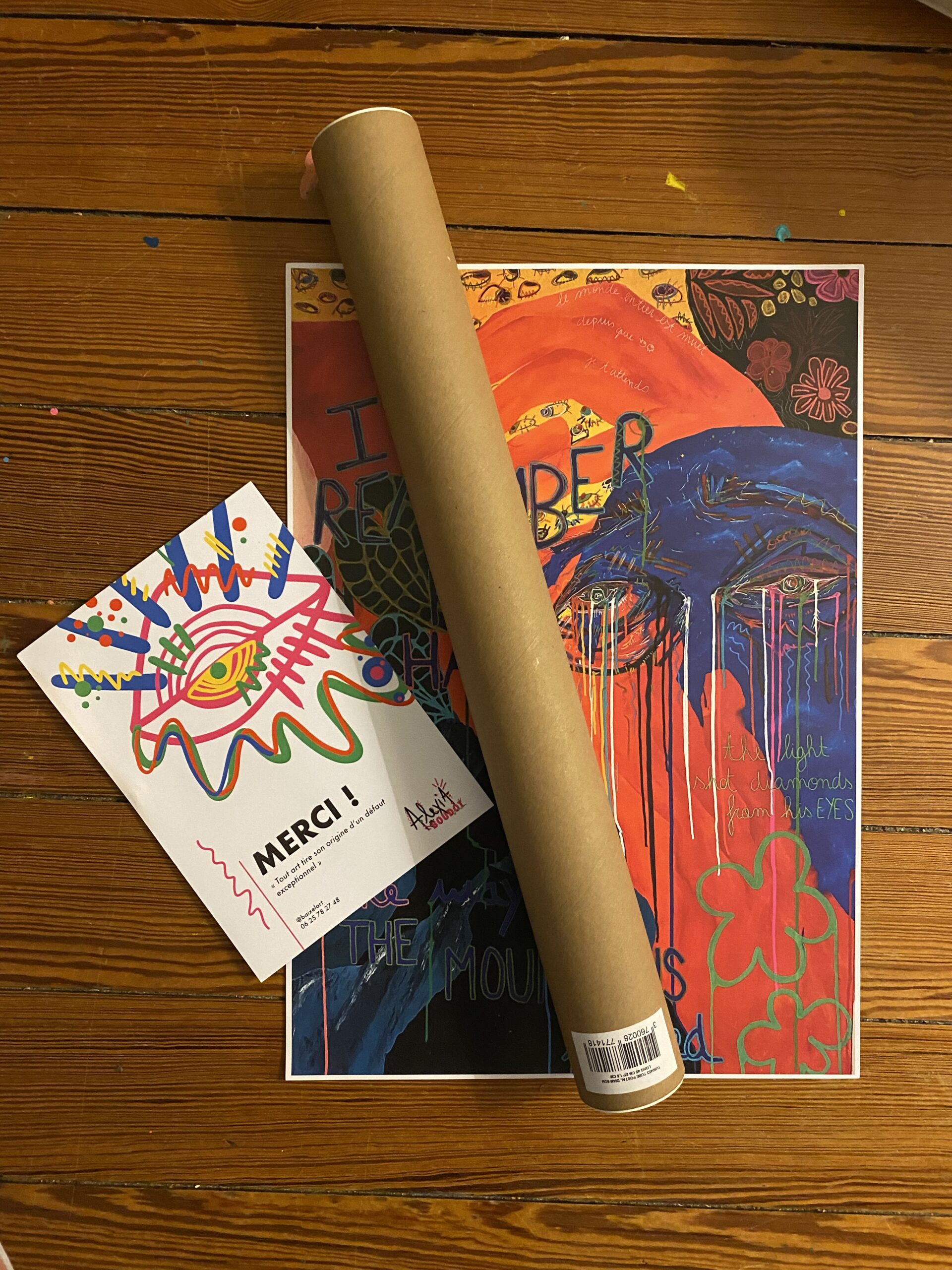 affiche like a tatoo